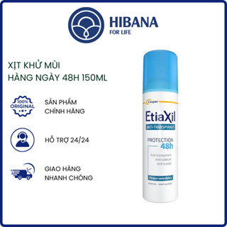  Xịt Khử Mùi Và Ngăn Mồ Hôi Hàng Ngày 48h Etiaxil 150ml 