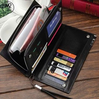 Ví dài cầm tay nam nữ sang chảnh may mắn Lona Store