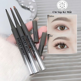 [Free Ship] Bút Kẻ Mắt Kẻ Mí Mắt, Bọng Mắt Sweet Mint Dạng Chì Sáp Siêu Mảnh Mềm Mịn Lâu Trôi Chống Nước 0.1g Km47