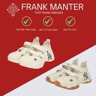 [Best Quality]Giày MLB_Big Ball Chunky Mask New York Yankees Sandal Đủ Màu Hottrend Full Phụ Kiện