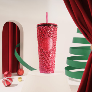 Bình Starbucks Coldcup 24OZ(710ml) PL CHAINED MEGENTA