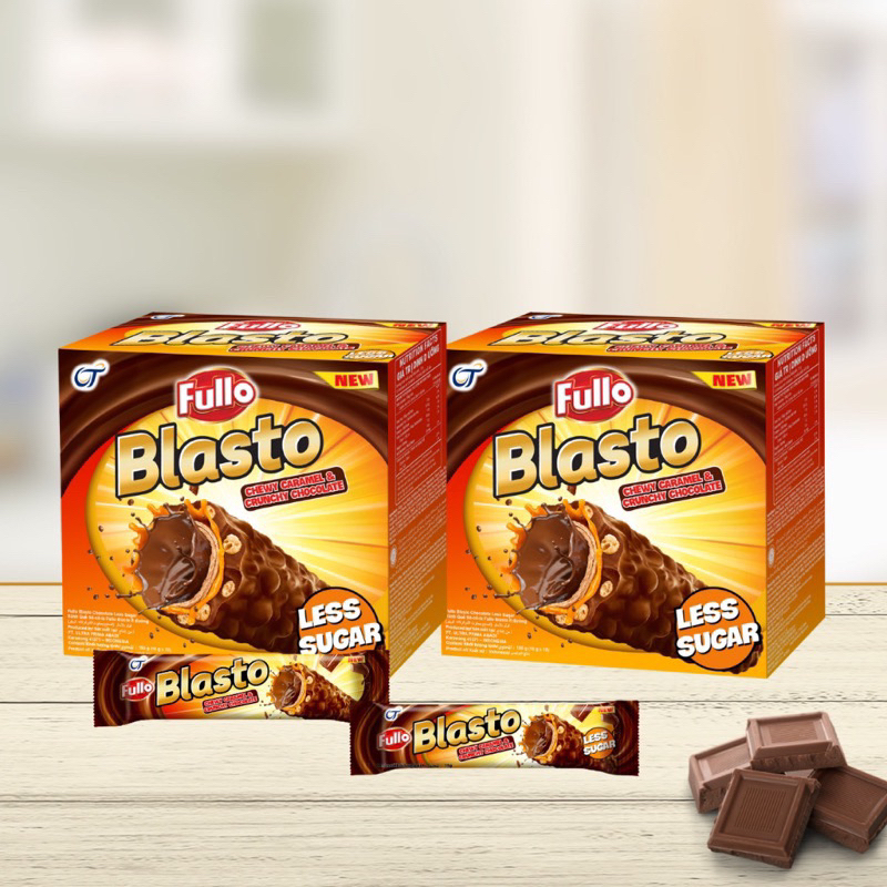 Bánh Fullo Blasto 15 x18g Socola ( Nhập Khẩu-INDONESIA)