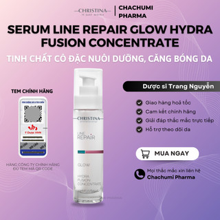  Serum Christina Line Repair Glow Hydra Fusion Concentrate Tinh chất cô đặc nuôi dưỡng căng bóng da 30ml 