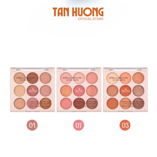  Bảng Phấn Mắt Gồm 9 Ô Màu Lì Và Ánh Nhũ Odbo Spell Recipe OD2005 7g 