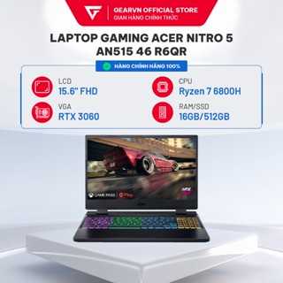 Laptop gaming Acer Nitro 5 AN515 46 R6QR 6800H | 16GB | 3060