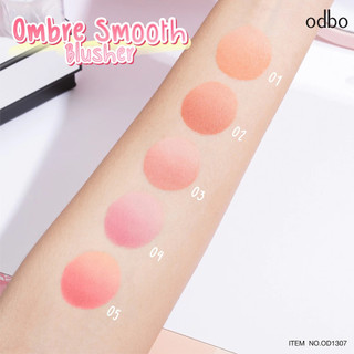 Phấn má odbo Ombre Smooth Blusher OD1307 5.5g OD1308