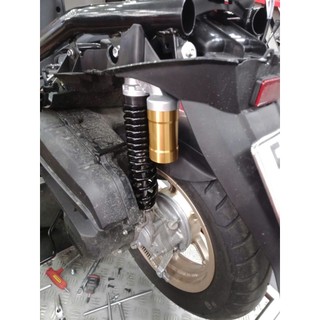 Phuộc sau  bình dầu  Lexi lắp cho FREEGO, chính hãng yamaha
