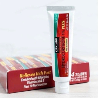 1 tuýp lẻ kem bôi Hydrôcortisone 1%plus Mỹ
