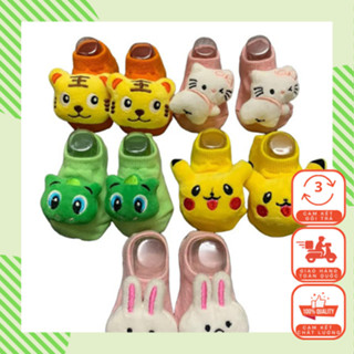 TẤT VỚ 3D HÌNH THÚ DƯỚI 10KG CHỐNG TRƯỢT ĐÁNG YÊU CHO BÉ TRAI BÉ GÁI