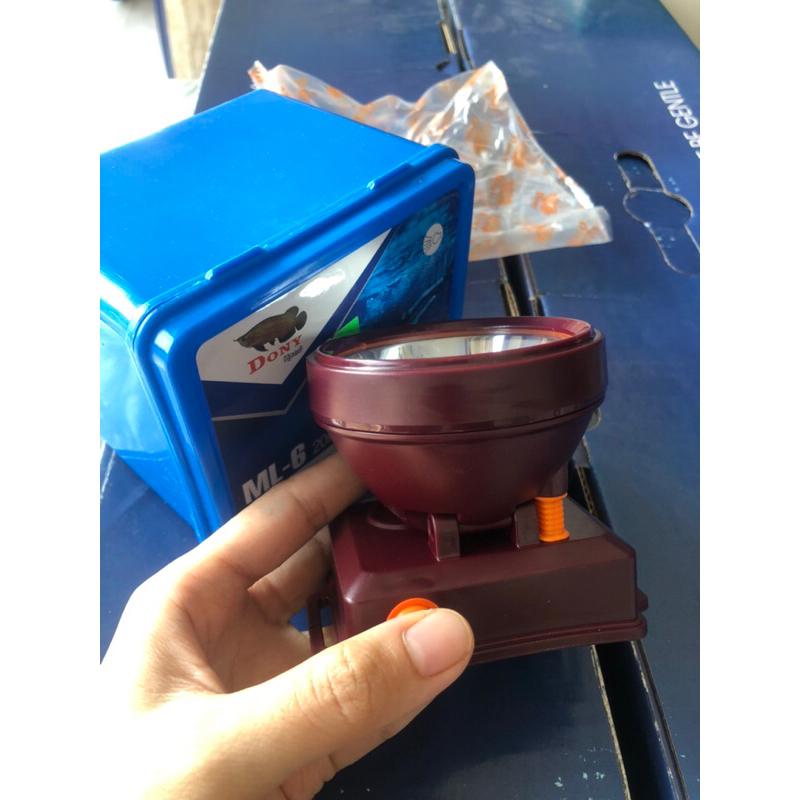 Đèn pin đội đầu chống nước ML-3  và ML-6 (3.5W) - Đèn pin thợ mỏ, đi rừng, đi lặn