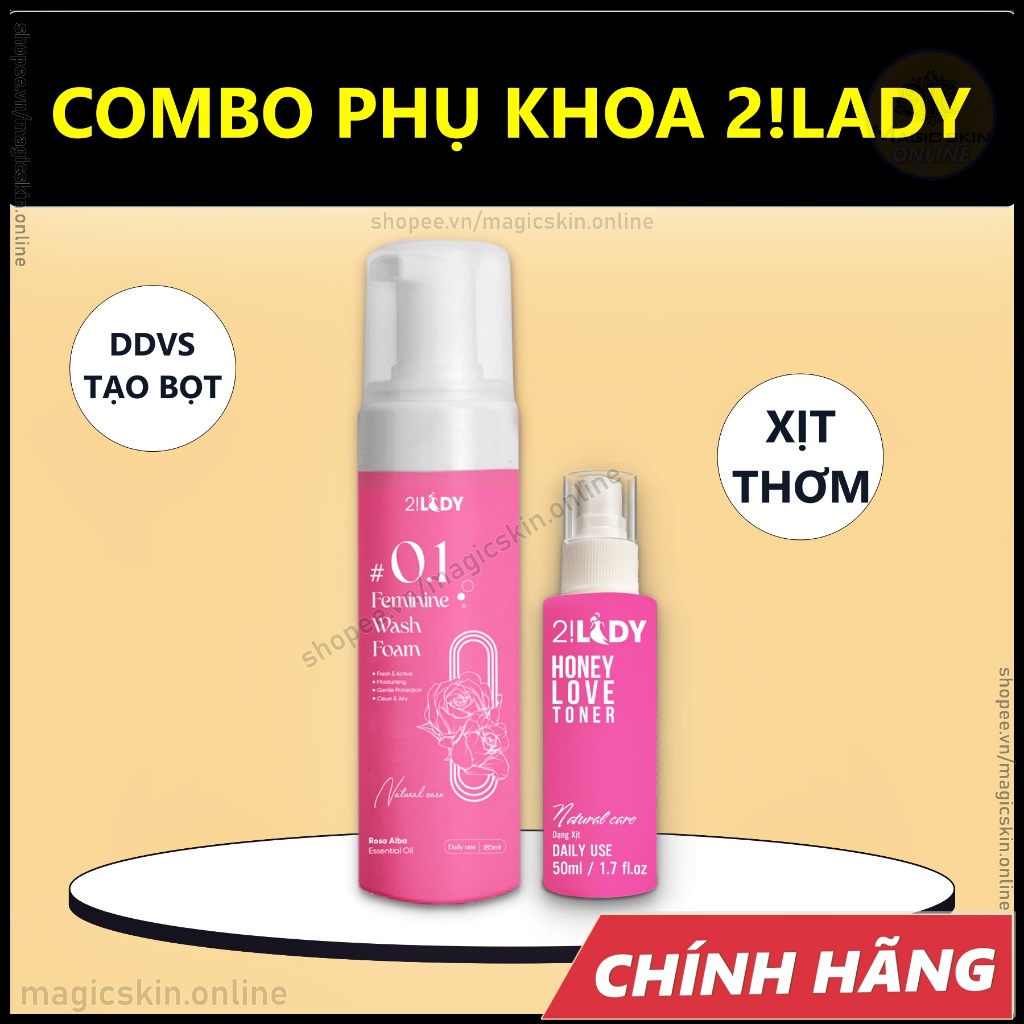 COMBO phụ khoa 2Lady ✔ CHÍNH HÃNG
