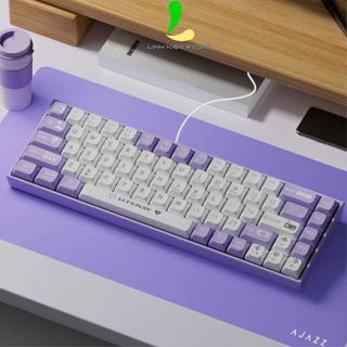 Bàn Phím Cơ Hotswap AJAZZ AK680 - Bàn Phím Gaming Có Dây Thiết Kế 68 Phím Cơ Và Đèn LED Rainbow