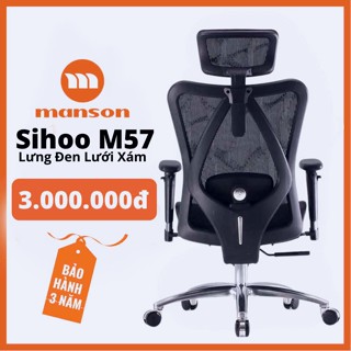 [The Manson - Hỏa Tốc 1h] Ghế Sihoo M57 - M77 - M18 - M90 / Manson Vera - Manson Iris - Manson Atum