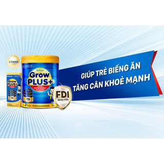 Sữa bột Growplus xanh Lon 900g (các độ tuổi)