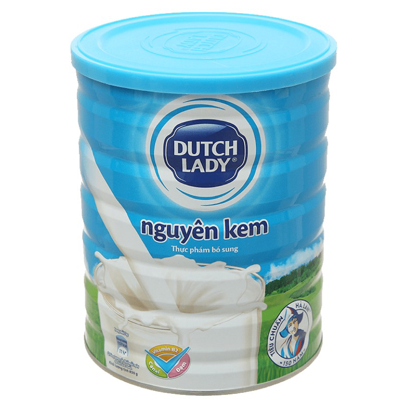 Sữa bột Dutch Lady Nguyên Kem Lon 850g