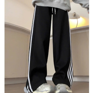 quần ống rộng suông nam nữ lưng cao quần nữ ống rộng, hót