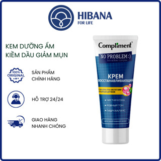  Kem Dưỡng Da Dầu Mụn Compliment No Problem AHA BHA PHA 50ML 