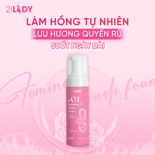 COMBO Bọt rửa  + Xịt thơm vùng kín 2!LADY