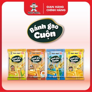   Date Mới 2026  Bánh Gạo Cuộn Want Want Gói 170g Nhiều Hương Vị Giòn Ngon Đồ Ăn Vặt Tiện Lợi 