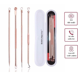 [ComBo] 4 Que Nặn Mụn An Toàn, Que Nặn Mụn Vàng Lửa [SaLe 99%] .[SCA]