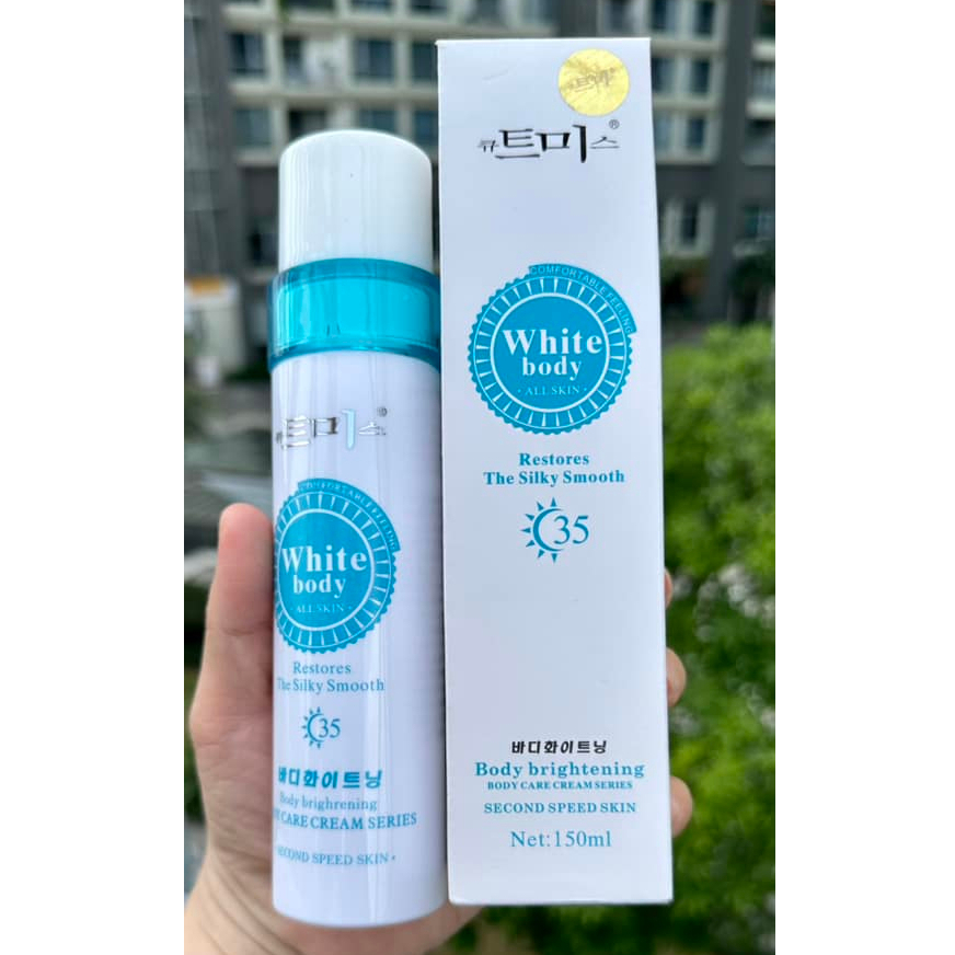 Kem Trắng Da White Body Cream