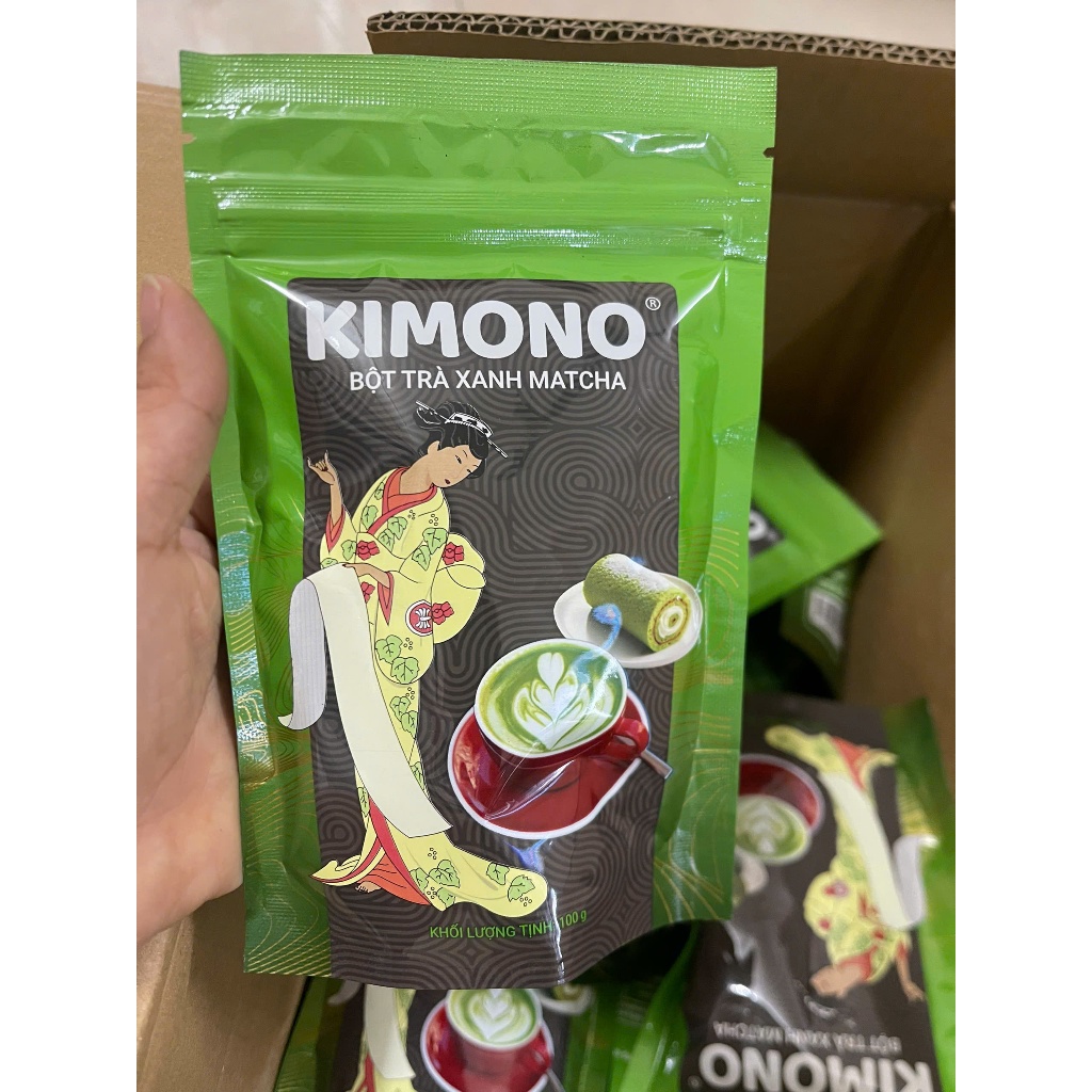 bột matcha kimono gói 100g