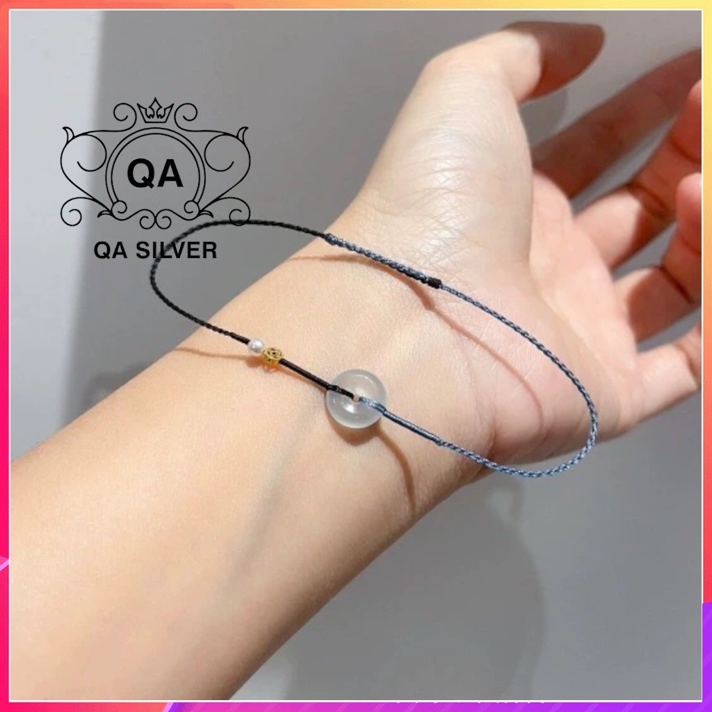 QA SILVER Khuyên tai bạc 925 kẹp vành EA150