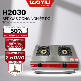  Bếp Gas Công Nghiệp 2 Họng Bếp Ga Công Nghiệp Đôi Inox Dành Cho Nhà Hàng Quán Ăn Bảo Hành 12 Tháng 