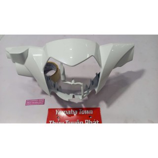  ỐP ĐẦU  TRẮNG 1124  phanh đĩa SIRIUS FI năm 2014 đến 2021 zin chính hãng yamaha 