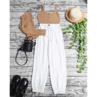 QUẦN NỈ CẠP CAO JOGGER THỂ THAO