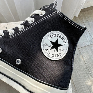 [ CHÍNH HÃNG ] giày sneaker CONVERSEE CHUCK 70S đen cao