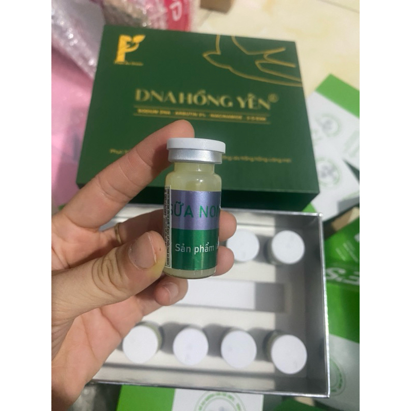 𝗧𝗶𝗻𝗵 𝗖𝗵𝗮̂́𝘁 sữa non dưỡng da căng bóng phục hồi da( 1 lọ cắt mã)