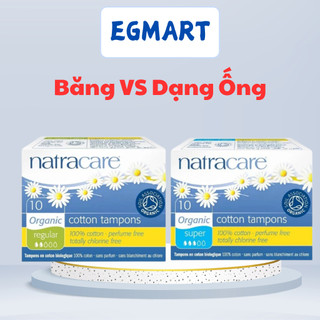 Băng vệ sinh dạng ống Tampon Natracare Đức