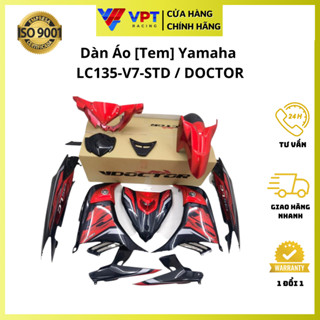 Dàn Áo [Bộ ốp] LC135-V7 [Exciter 135-2011-2017] Chính Hãng DOCTOR  STD Yamaha Malaysia