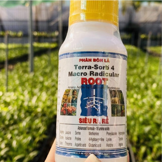 Phân Bón Lá Terra Sorb 4 chai 100ml - Phân Bón Siêu Ra Rễ – Tăng Tốc Độ Ra Cành, Lá