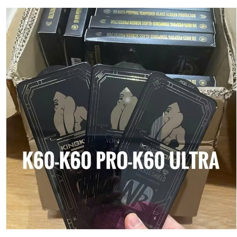 Kính cường lực KINGKONG Xiaomi Redmi K60 , K60 Ultra , K60 Ultra Full màn hình (THẾ HỆ II)