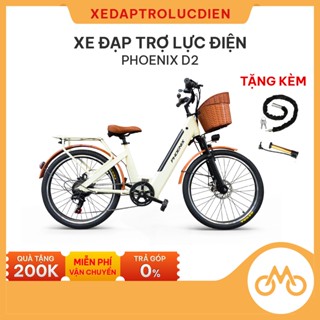 Xe Đạp Trợ Lực Điện Phoenix D2 - Bánh 24inch Phù Hợp Với Học Sinh