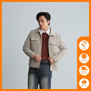  Áo khoác nam dạ nhung Độc menswear vải dày dặn giữ ấm tốt thiết kế cơ bản dễ mặc - AK457 