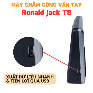 Máy chấm công vân tay Ronald Jack T8
