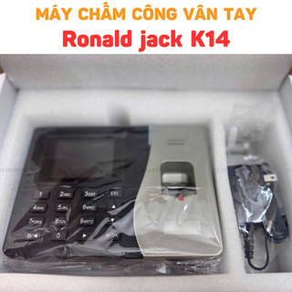 Máy chấm công Ronald Jack K14 [Bản 3000 Vân Tay 3000 thẻ từ]
