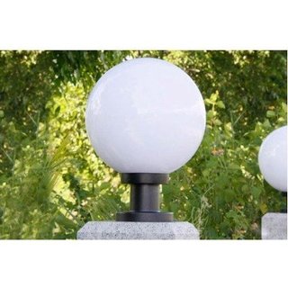 đèn trụ cổng - đèn cột - hình tròn - phi 200 - phi 150 tặng bóng