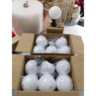 đèn trụ cổng - đèn cột - hình tròn - phi 200 - phi 150 tặng bóng