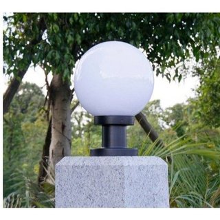 đèn trụ cổng - đèn cột - hình tròn - phi 200 - phi 150 tặng bóng