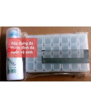 Combo Thước Đính Đá Nhựa/Thép Không Gỉ