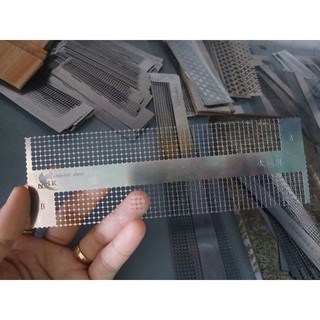 thước dùng cho tranh đính đá DIY 2 model A-C, thước đôi model A-B
