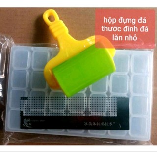 Combo Thước Đính Đá Nhựa/Thép Không Gỉ