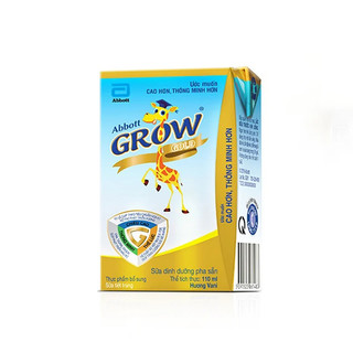 [Combo 3 lốc] Sữa pha sẵn Abbott Grow 110ml