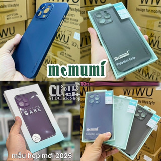 Ốp lưng siêu mỏng 0.3mm Phone 14 Pro  - 14 Pro Max và 13 Pro Max - 15 Pro Max MEMUMI MỎNG LỤA