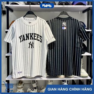   RAWS  Áo phông New era NY Yankees bóng chày kẻ sọc - 12820064 