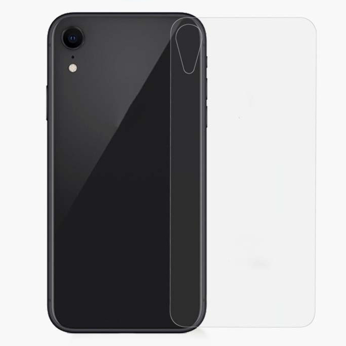 Cường lực mặt sau iPhone XR kính trong suốt
